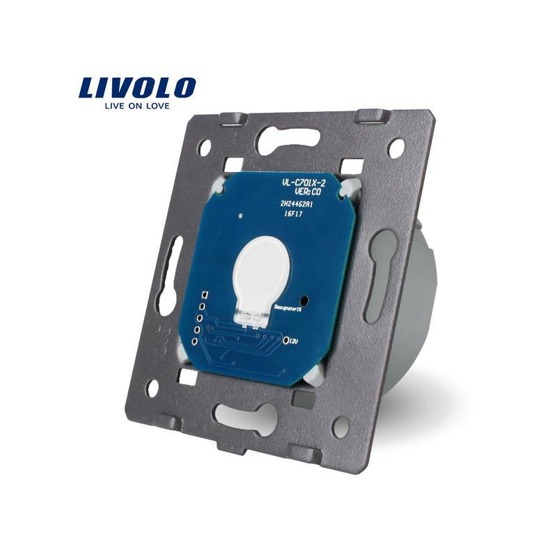 Livolo Tillverkare Eu Standard De Bas Av Rör Skärm Vägg Ljus Växla Vlc701 110 250v