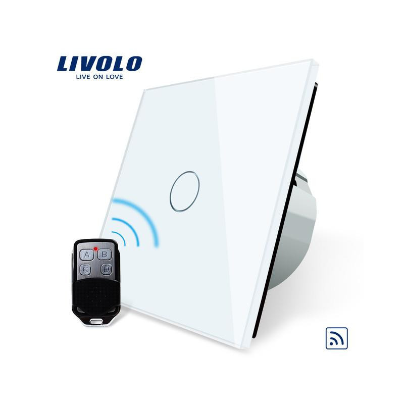 Livolo Eu Standard Avlägsen Växla 220 250v Vägg Ljus Avlägsen Rör Växla Vlc701r11 Med Mini Avlägsen