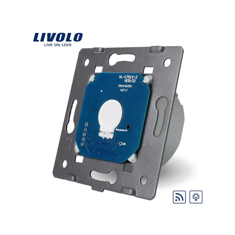 Livolo Eu Standard Vägg Ljus Avlägsen Rör Dimmer Växla Utan Glas Panel 110 250v Vlc701dr
