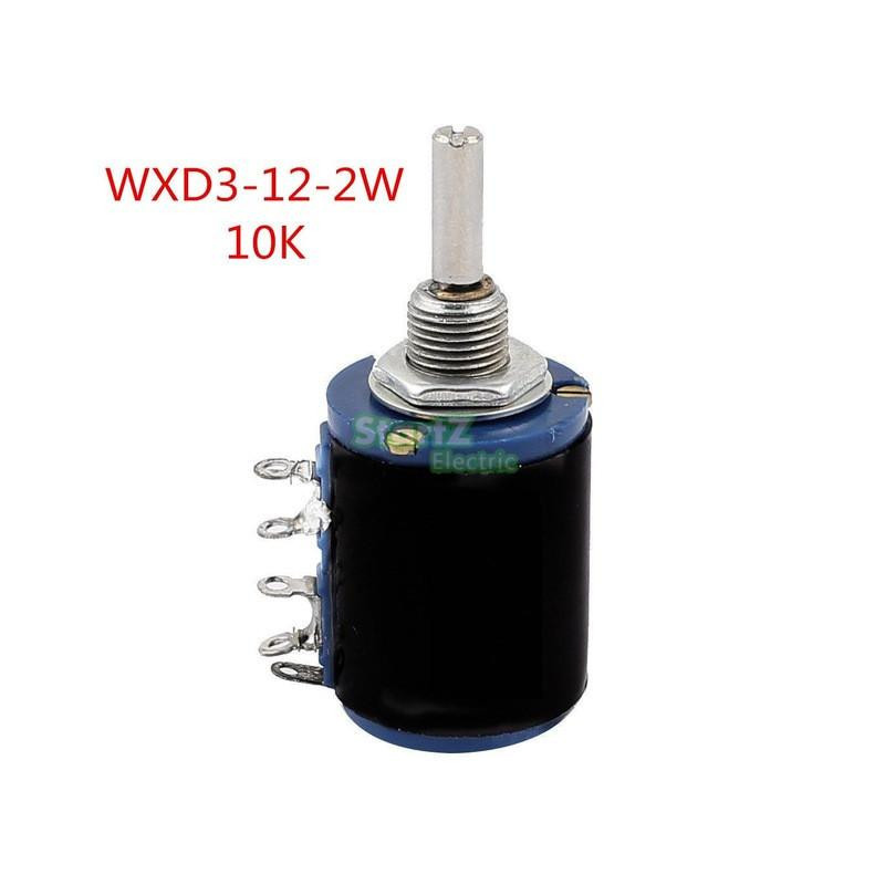 Wxd3122w Axel Dia 10k Ohm Roterande Sida Flervarviga Potentiometer Wxd3
