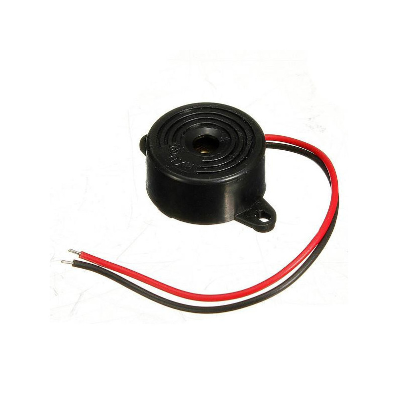 Varumärke 324v Piezo Elektronisk Tona Summer Larm 95db Kontinuerlig Ljud 12v Montering Hål