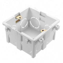 Mkdr10004 Wallpad 86 X 86mm Kassett Universell Vit Vägg Montering Låda För Vägg Växla Och Uttag