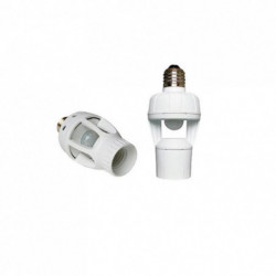 Växelström 110v 220v Infraröd Pir Rörelse Sensor Led E27 Lampa Glödlampa Hållare Växla Kvalitet