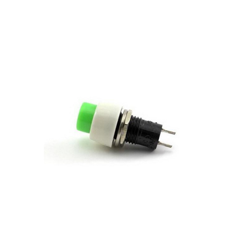 2xgreen Mini 2 Stift Runda Växla Självlåsande Kraft PÅ Av Skjuta På Knapp Växla Ve139 P