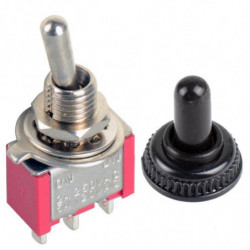 2a 250v 5a 120v Vattentät Växla Keps Onpå Miniatyr Växla Växlar Ve189 P30