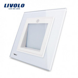 Tillverkare Livolo Storbritannien Standard Veranda Korridor Hörn Lampa Ramp Växla Vit Färg Vlw291jd12