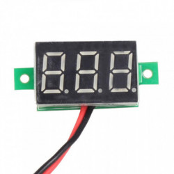 Bil Spänning Meter Mini Likström 2 530v Röd Led Digital Panel Bil Spänning Measur Mätare 3display