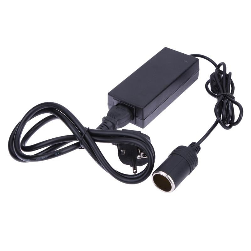 220v Till 12v Kraft Adapter För Bil Bil Hushåll Bil Cigarett Lättare Växelström Likström Kraft