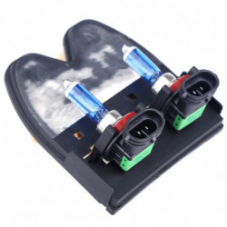 Dc12v Lampa H11 100w Halogen Glödlampa 12v Bil Hög Stråle Huvud Ljus Huvud Lampa Super Vit 6000k