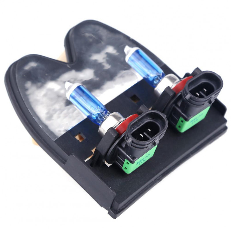 Dc12v Lampa H11 100w Halogen Glödlampa 12v Bil Hög Stråle Huvud Ljus Huvud Lampa Super Vit 6000k