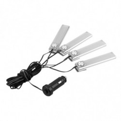 4 I 1 12 V Mode Romantisk Led Blå Bil Dekorativ Lights Avgift Led Interiör Golv Dekoration Lights Lampa