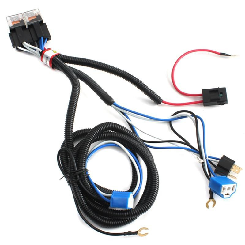 H4 Relä Sele Tråd Halogen Keramisk Kontroller Uttag Pluggar Utrustning För Bil Bil Strålkastare