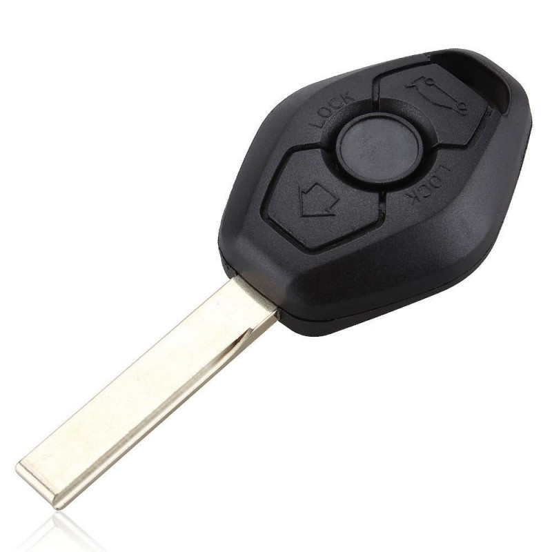 Tom Avlägsen Bil Ckel Skal Fob Fall Omslag 3 Knappar För Bmw 1 3 5 6 7 X3 X5 E53 E46 E39 E60 Z4