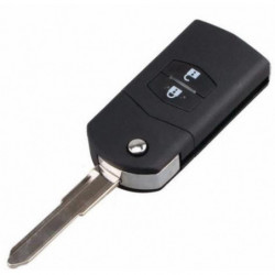 Mz02002 2 Knapp AvlÄgsen Fob Ckel Omslag FÖr Mazda 3 5 6 HÖg Kvalitet Utan Logotyp
