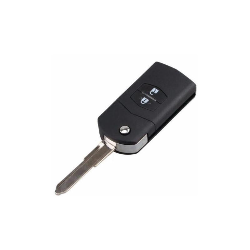Mz02002 2 Knapp AvlÄgsen Fob Ckel Omslag FÖr Mazda 3 5 6 HÖg Kvalitet Utan Logotyp