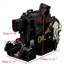 Främre Höger Dörr Låsa Actuator Mekanism För Vw Golf Bora Passat Lupo Mk4 Uq02