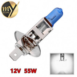 H1 55w Strålkastare Glödlampa Lampa Halogen Dimma Lights Bil Bil 12v Super Vit 6000k Bil Styling För