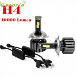H4 9003 Hb2 120w 10000lm Led Strålkastare Utrustning Hej Lo Stråle Lampor 6000k Vid 5