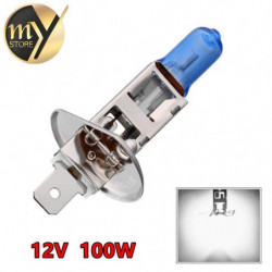 H1 100w 12v Halogen Glödlampa Super Xenon Vit Dimma Lights Hög Kraft Bil Strålkastare Lampa Bil Ljus