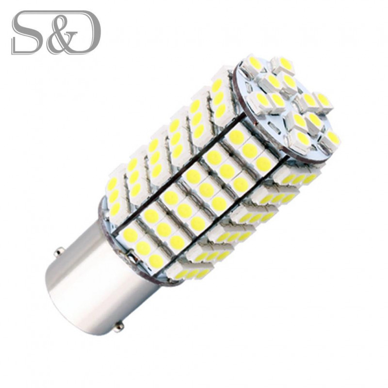 1156 Ba15s 120 Smd Vit Led Glödlampa Lampa P21w R5w Led Bil Lökar Sväng Signal Omvänd Lights Bil