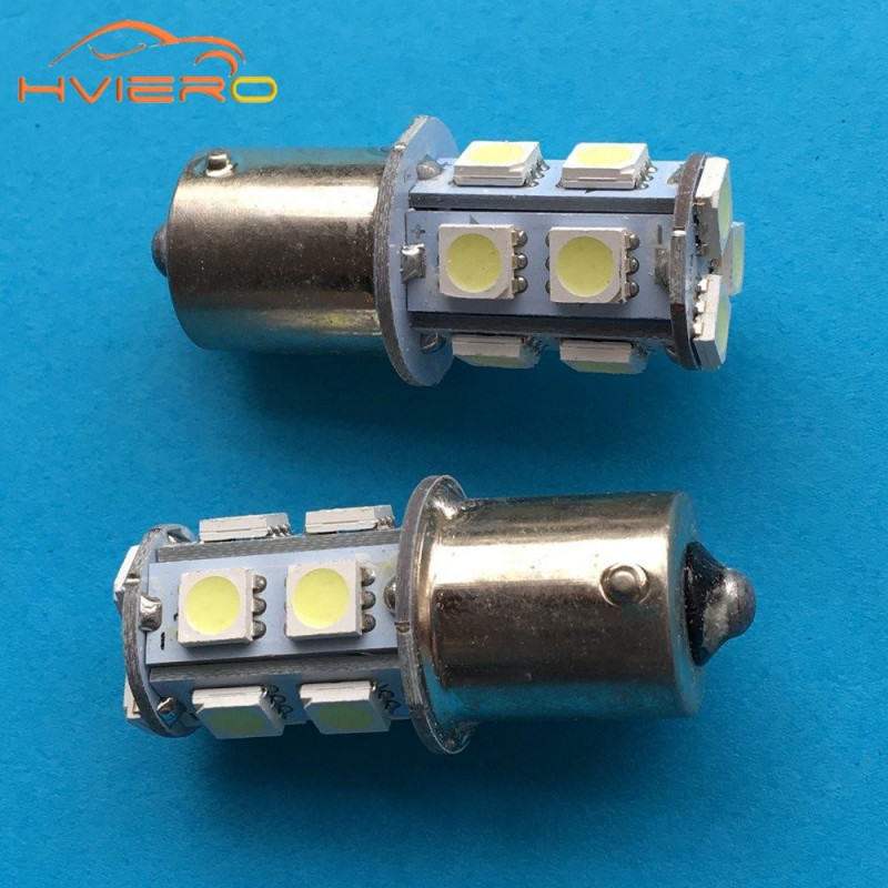 1 St 1156 Ba15s P21w 13 Smd 5050 Bil Led Sväng Signal Lights Broms Svans Lampor 13smd Bil Bak Omvänd