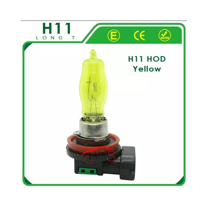 2 X 12v 3000k 100w Gyllene Gul TrÅg H11 Bil Bil Halogen Lampor Lampor Strålkastare Dimma Ljus Lampor