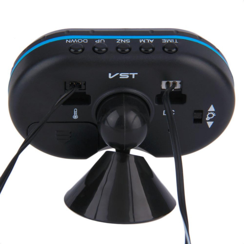 2 I 1 Digital Bil Bil Termometer Bil Batteri Voltmeter Spänning Meter Testare Övervaka Elektronisk