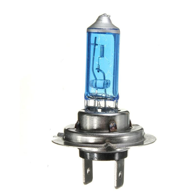 Hållbar H7 55w 6300k Super Ljus Vit Bil Bil Ljus Källa Halogen Strålkastare Dimma Lampa Parkering