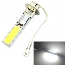 Super Ljus Vit Led H3 Majskolv Ljus Glödlampa Dimma Löpning Ljus Glödlampa Strålkastare Likström