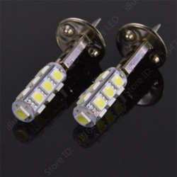 1 St Storh1 Hög Kraft 5050 Smd 13 Led Vit Bil Bil Strålkastare Dimma Huvud Lights Lampa Glödlampa