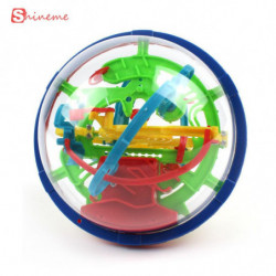 Färgrik 100 Steg Pussel Små Pedagogisk Magi Intellekt Boll Marmor Spel Perplexus Magnetisk Bollar För