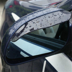 1 Par Bil Bak Se Spegel Regn Skugga Flexibel Anti Regn Vakt Sol Skugga Omslag Bil Tätningslist Carstyling