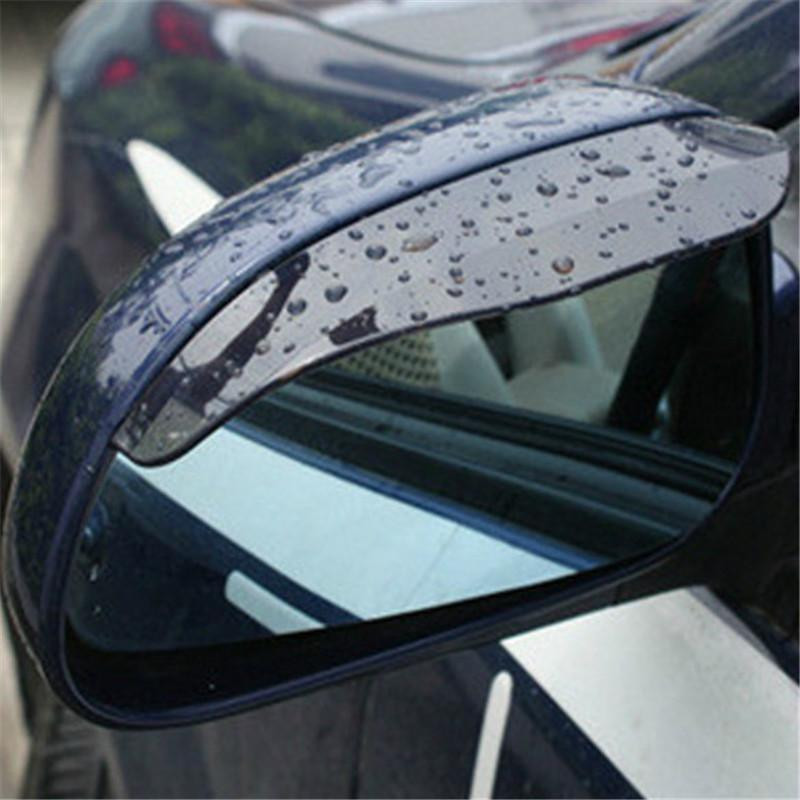 1 Par Bil Bak Se Spegel Regn Skugga Flexibel Anti Regn Vakt Sol Skugga Omslag Bil Tätningslist Carstyling