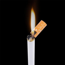 Cigarett Formad Butan Lättare Nej Gas