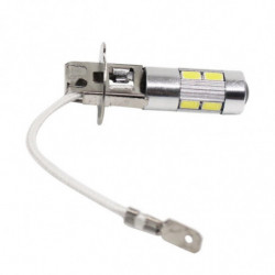 12v Bil Led Dimma Vit Dr I Lampa H3 10smd 5730 Led Bil Dagtid Löpning Ljus Lampor Super Ljus Sväng