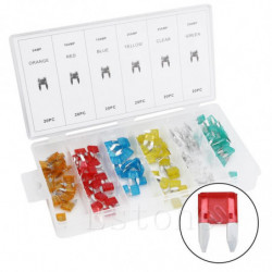 120pc Mini Taille Fusibles 530 Amp Lastbil Bil Bil Lam Suv Säkring Låda Assortiment