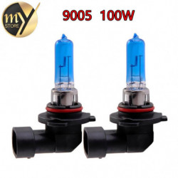 9005 100w Hb3 100w Halogen Lampor Super Vit Strålkastare Dimma Lampor Dag Ljus Löpning Bil Ljus Källa