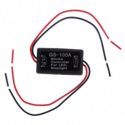 Universell Blixt Strobe Kontroller Blottare Modul För Led Tillbaka Bak Broms Ljus Sluta Ljus Lampa