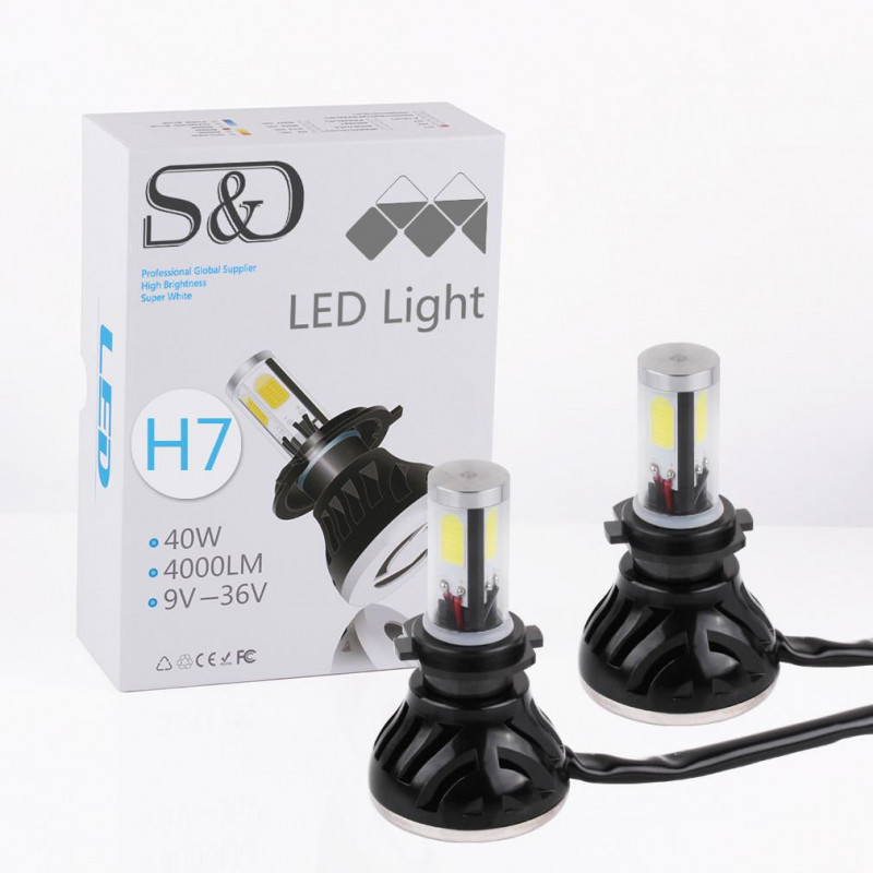 H7 Super Ljus Bil Strålkastare Vit 2pcs Halogen Glödlampa Dimma Lights Hög Kraft Lampa Bil Ljus Källa