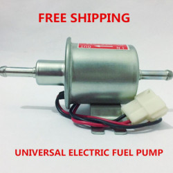 Universell Diesel Bensin Bensin 12v Elektrisk Bränsle Pump Hep02a Låg Tryck För Mest Bil Förgasare