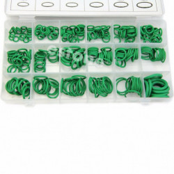 Gummi 270pcs 18 Storlekar Oring Utrustning Grön Metrisk O Ringa Seals Nitril