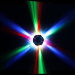 Mini Laser Skede Ljus Liten Sol Ktv Belysning Solros Led Bar Lights Disko Bakgrund Vägg Ljus Skede Lampa