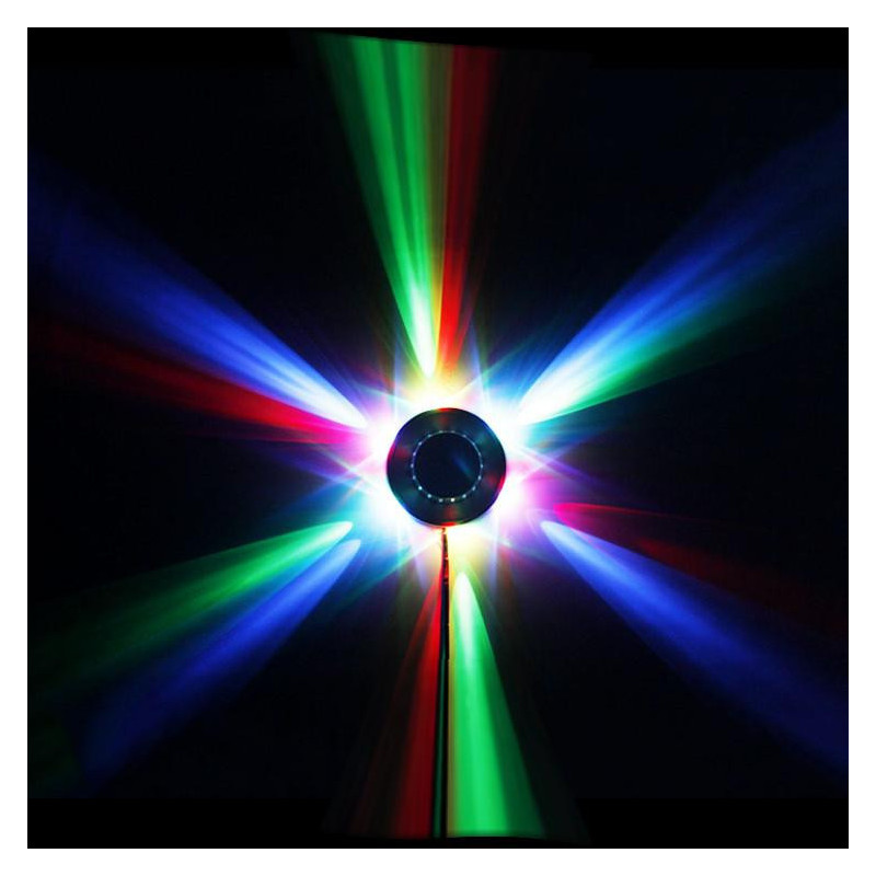 Mini Laser Skede Ljus Liten Sol Ktv Belysning Solros Led Bar Lights Disko Bakgrund Vägg Ljus Skede Lampa