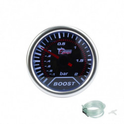 2 Inch 52mm Rök Lins Bil Turbo Lyft Mätare 1 2 Bar Lyft Meter Bil Mätare Takometer Bil Meter Yc100053