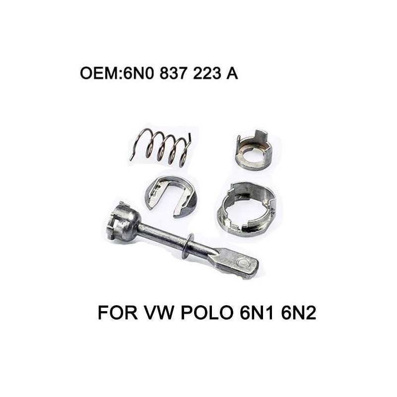 5 Bit Bil Järn Dörr Låsa Cylinder Reparera Utrustning För Vw Polo 6n1 6n2 19972002 Främre Vänster