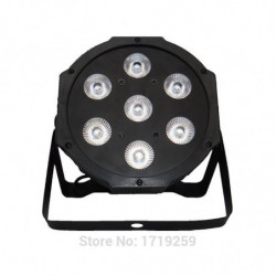 Led Platt Par 7x 12w Rgbw Dmx Skede Lights Företag Lights Hög Kraft Ljus Med Ofessionell För Fest