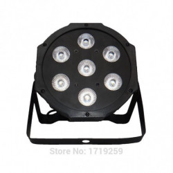 Super Ljus Led Par Rgb Slimpar Tri 7x9w Led Skede Tvätta Belysning För Bröllop Konsert Parterna Dj