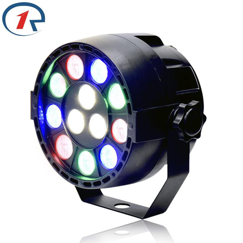 Zjright 15w Platt Led Par Ljus Rgbw Disko Lampa Skede Ljus Luces Discoteca Laser Stråle Luz De Ojektor
