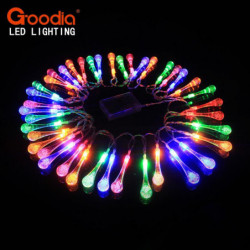 4 3m Led Sträng Lampor Med 40led Boll Aa Batterier Semester Dekoration Lampa Festival Jul Lampor Utomhus