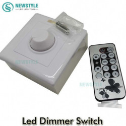 110v 120w 220v 200w 1a Ir Knopp Pwm Triac Led Dimmer Växla Avlägsen Kontroller För E14e27 Gu10 Dimbar